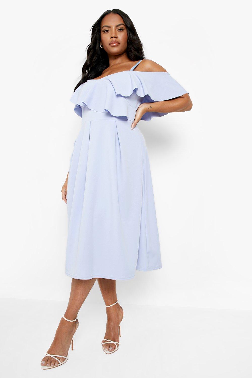 Cold shoulder dress store size 20